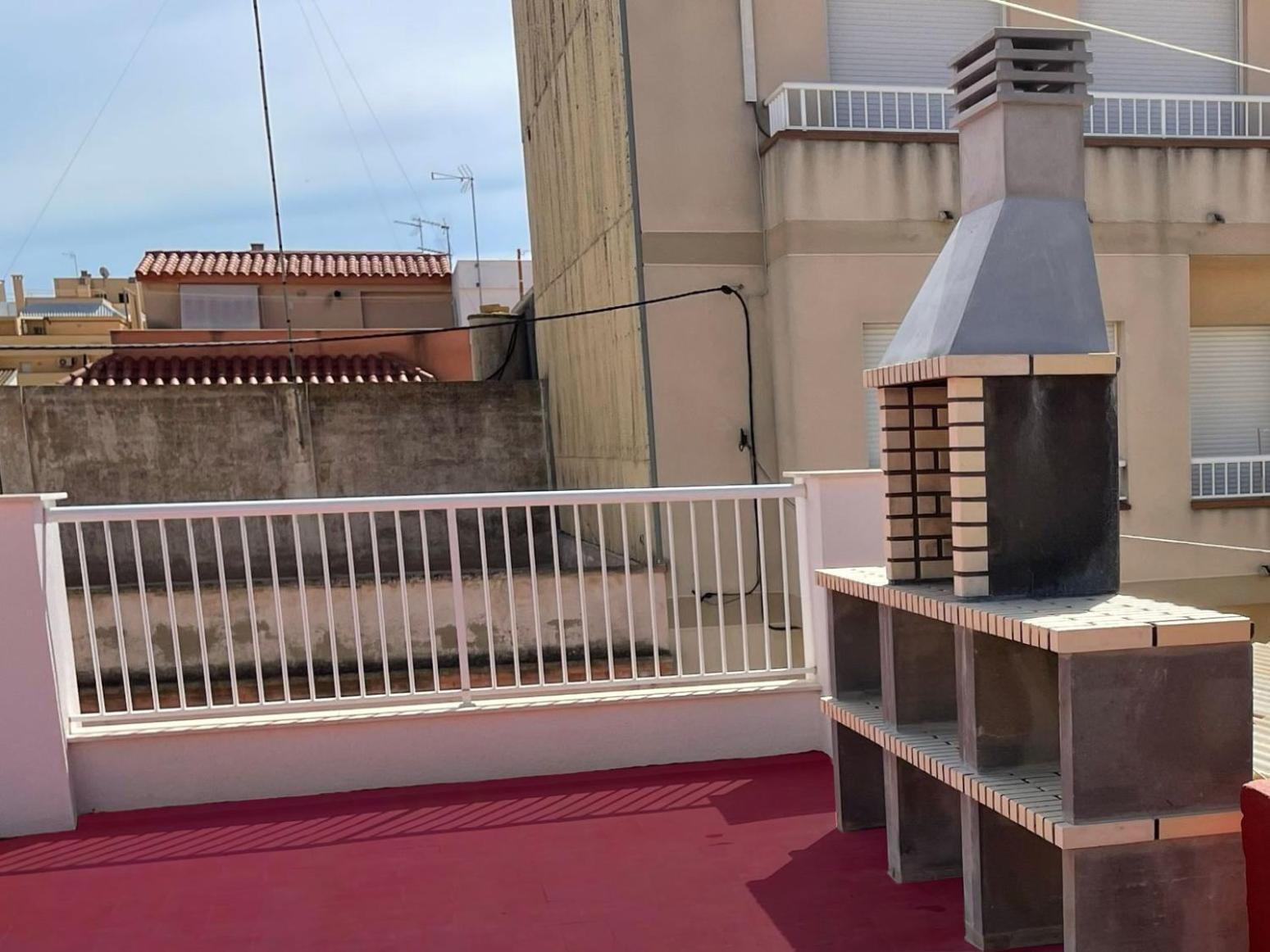 Villa Lleida 25, casa de poble amb àmplia terrassa à Sant Carlos de la Ràpita Extérieur photo